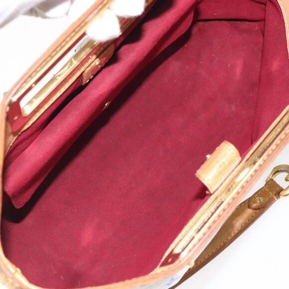 LOUIS VUITTON Monogram Multicolor Judy MM Bag 2Way White M40255 LV Auth 125291 - Picture 11 of 16
